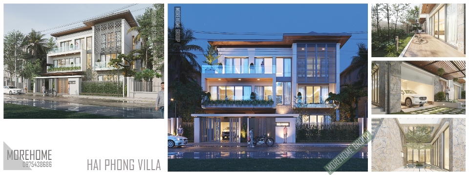 THIẾT KẾ BIỆT THỰ HẢI PHÒNG
