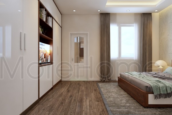 Thiết kế nhà phố hiện đại với gỗ tự nhiên tại Thủ Đức