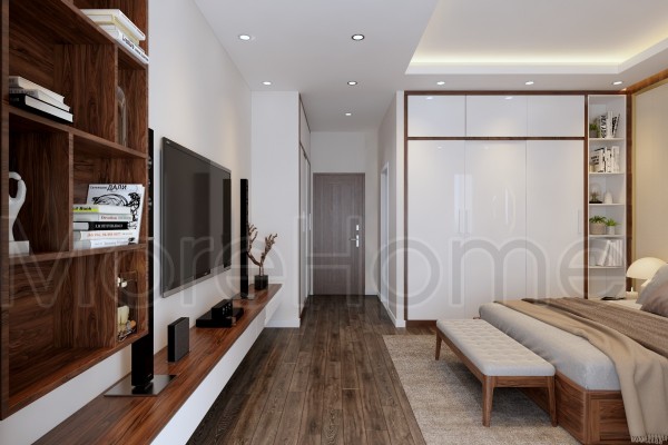 Thiết kế nhà phố hiện đại với gỗ tự nhiên tại Thủ Đức