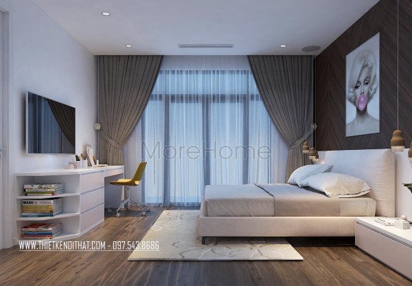 Thiết kế kiến trúc nhà liền kề khu đô thị Đại Kim