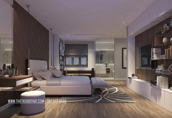Thiết kế kiến trúc nhà liền kề khu đô thị Đại Kim