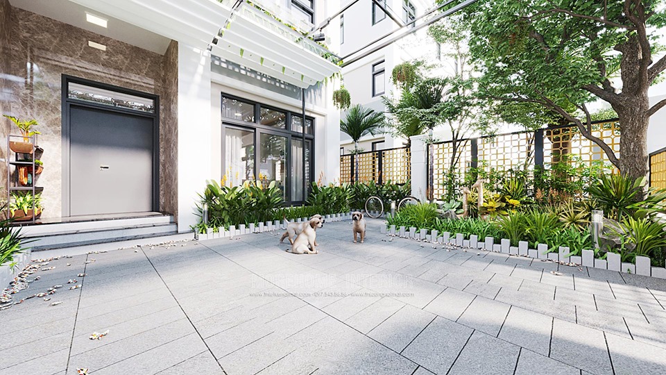 Morehome chuyên thiết kế kiến trúc ngoại thất sân vườn đẹp