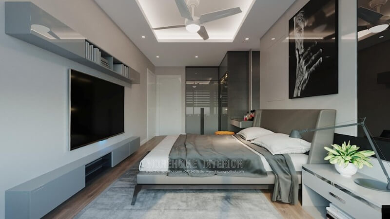 Nội thất phòng ngủ chung cư hiện đại