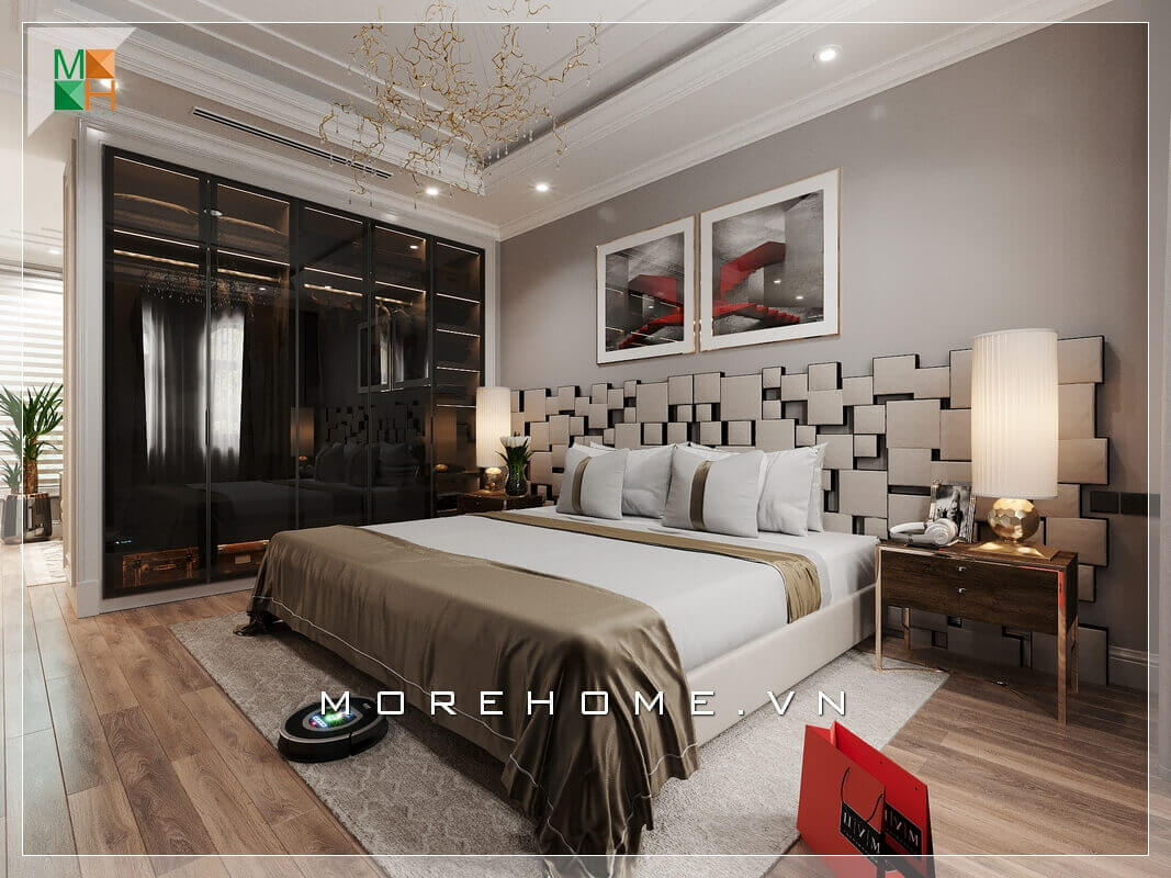 Săn đón mẫu thiết kế nội thất phòng ngủ nhà phố đẹp, tiện nghi Săn đón mẫu thiết kế nội thất phòng ngủ nhà phố đẹp, tiện nghi