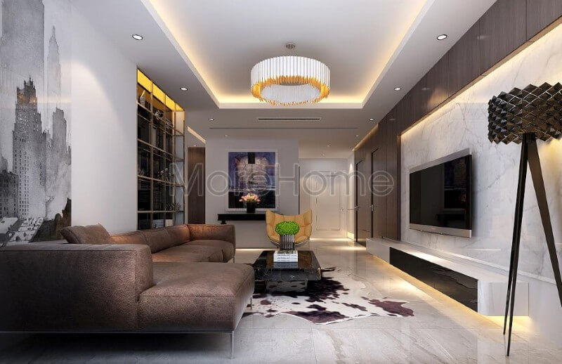 Thiết kế nội thất phòng khách chung cư hiện đại Thiết kế phòng khách chung cư hiện đại