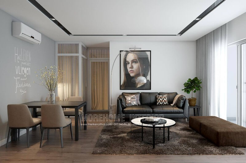 Bộ sofa màu đen nhỏ gọn nhưng đặc biệt sang trọng Ấn tượng các mẫu sofa phòng khách độc đáo nhất