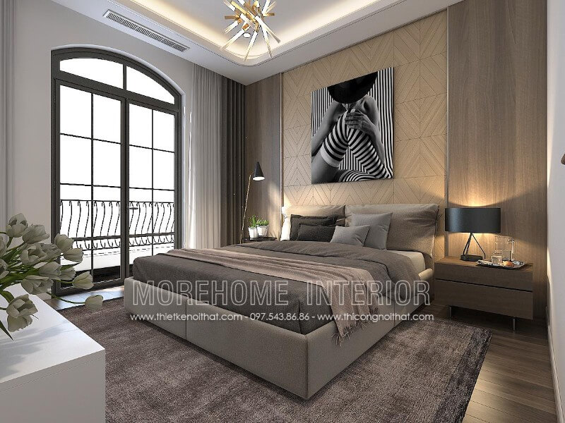 Giường ngủ hiện đại Giường ngủ hiện đại