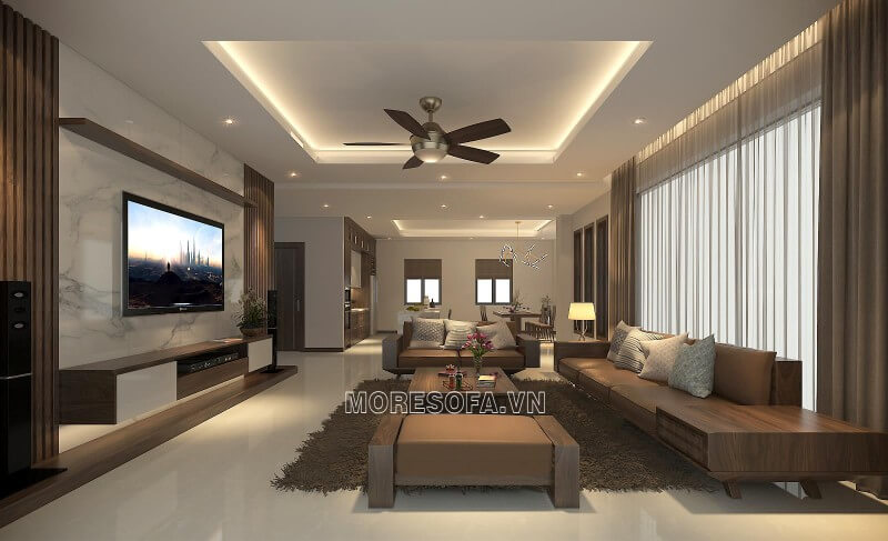 Mẫu sofa đẹp, ưng ý nhất cho phòng khách