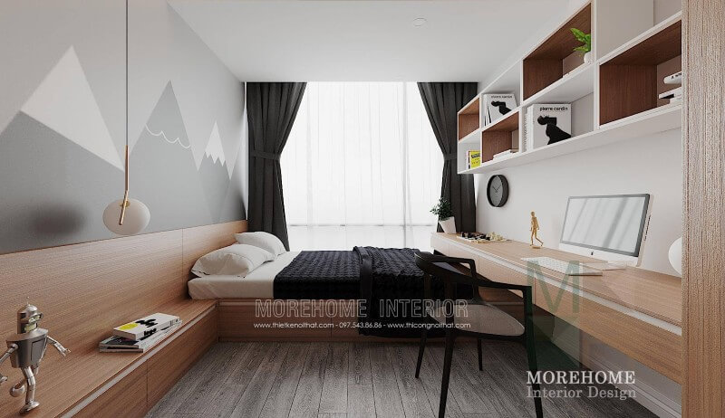 Thiết kế nội thất phòng ngủ nhỏ Thiết kế nội thất phòng ngủ nhỏ