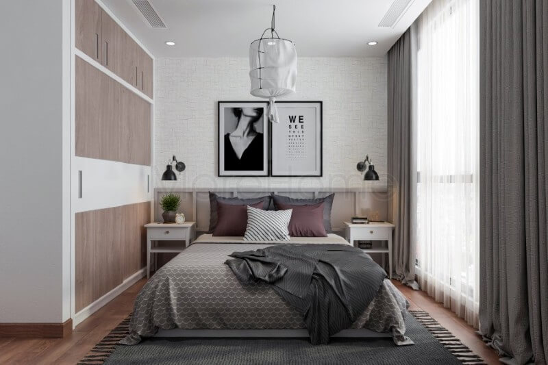 Thiết kế nội thất phòng ngủ nhỏ Thiết kế nội thất phòng ngủ nhỏ