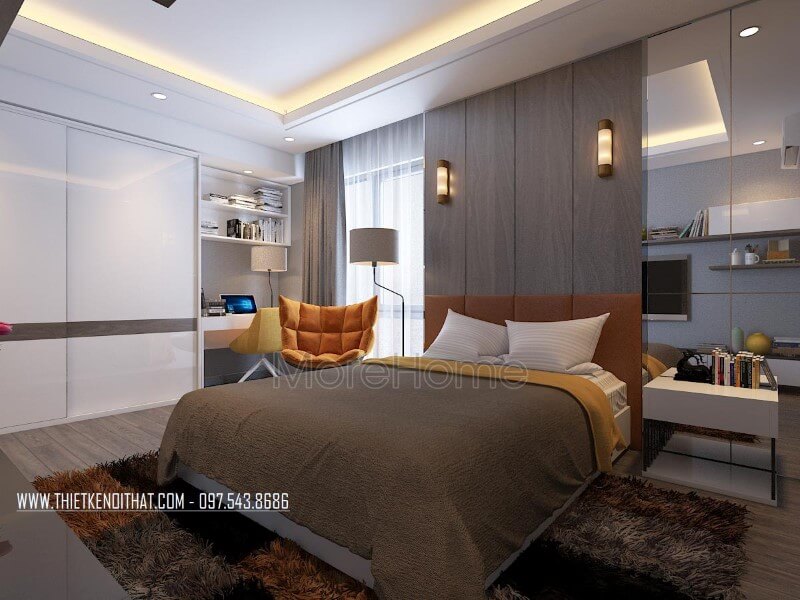 Thiết kế nội thất phòng ngủ nhỏ Thiết kế nội thất phòng ngủ nhỏ