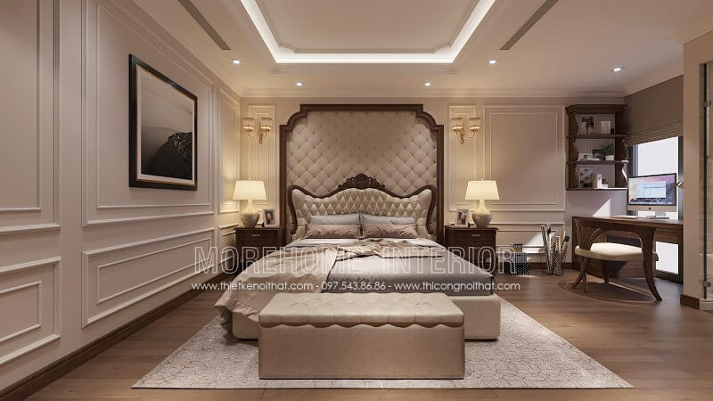 Giường gỗ tự nhiên