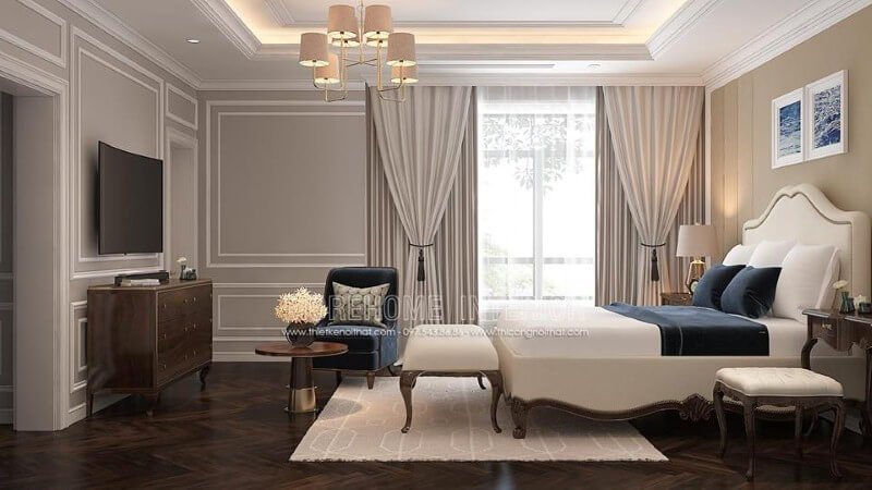 Giường gỗ tự nhiên