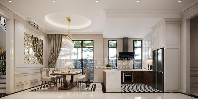 Thiết kế phòng ăn tại Hà Nội