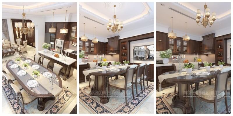 Thiết kế phòng ăn tại Hà Nội