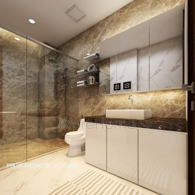 Mẫu đá ốp nhà tắm