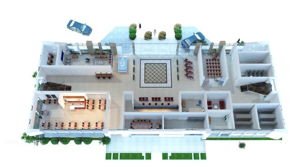 2 mẫu thiết kế kiến trúc văn phòng đẹp 2 mẫu thiết kế kiến trúc văn phòng đẹp