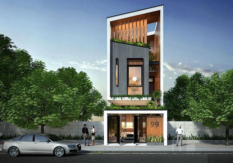 Ý tưởng thiết kế nhà phố nhỏ hẹp tuyệt vời cho ngôi nhà của bạn Ý tưởng thiết kế nhà phố nhỏ hẹp tuyệt vời cho ngôi nhà của bạn