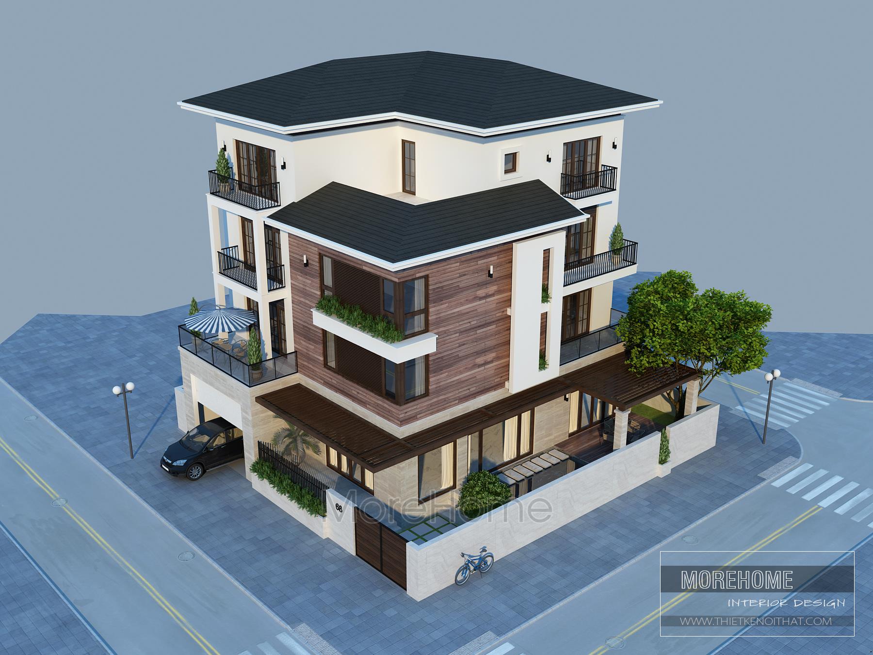 3 phong cách thiết kế kiến trúc biệt thự sang trọng nhất hiện nay