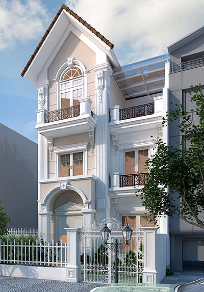 Top 5 mẫu thiết kế biệt thự phố mới nhất, đẹp nhất mọi thời đại Top 5 mẫu thiết kế biệt thự phố mới nhất, đẹp nhất mọi thời đại